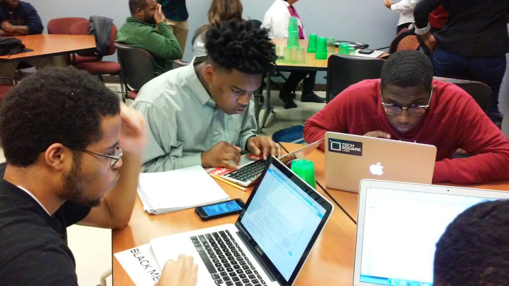 1 blackmencode reddingrucker computer edit
